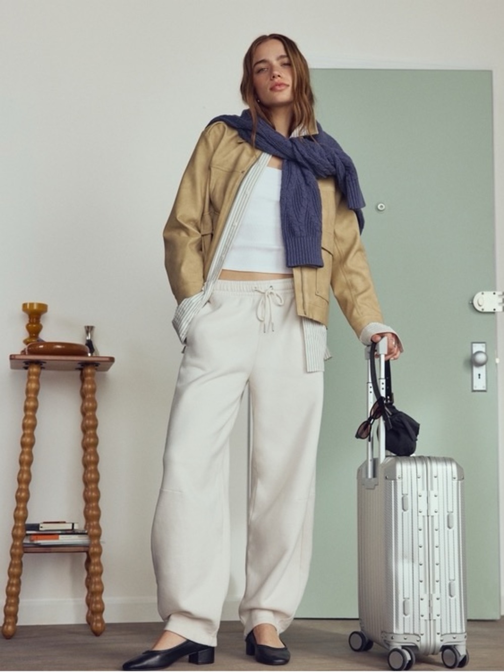 high rise sunday barrel sweatpant